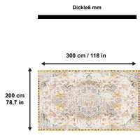 Renne Bedruckter Teppich Chenille-Druck Maschinell Hergestellt