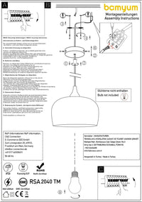 Lampe de table champignon en métal