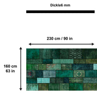 Trunk Bedruckter Teppich Chenille-Druck Maschinell Hergestellt