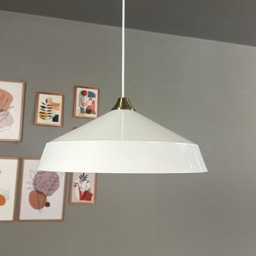 Pendelleuchte Lema Metall Ø37,5 cm, E27, Vintage Lampe