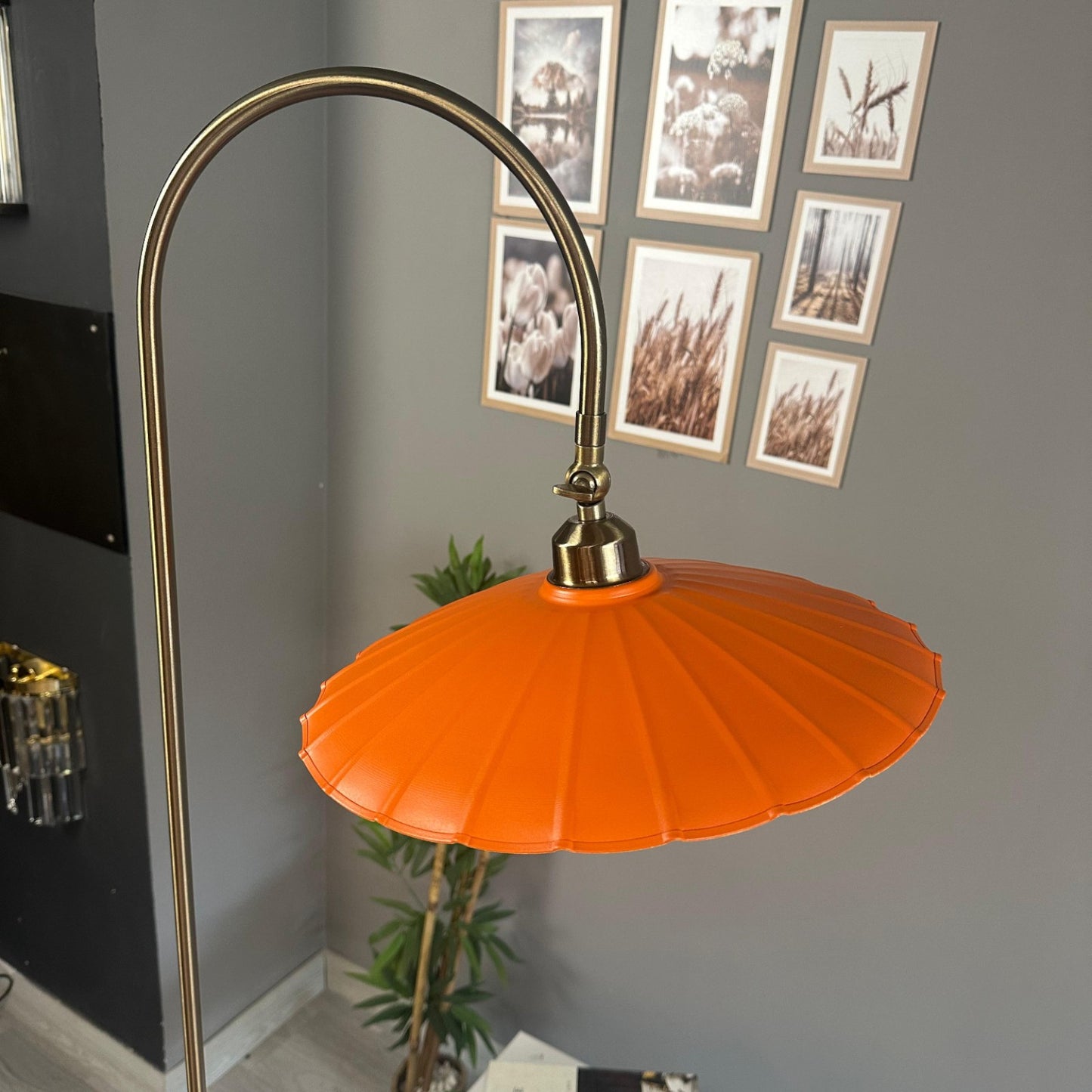 Stehlampe Bewegender Ufo Kopf Moderne Dekorative Metall Stehlampe
