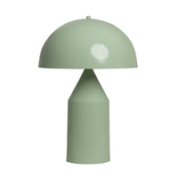 Lampe à poser champignon métal