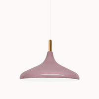 Pendelleuchte Metall Lampe I Champion I Holz Ø35 cm Metall E27 Hängelampe