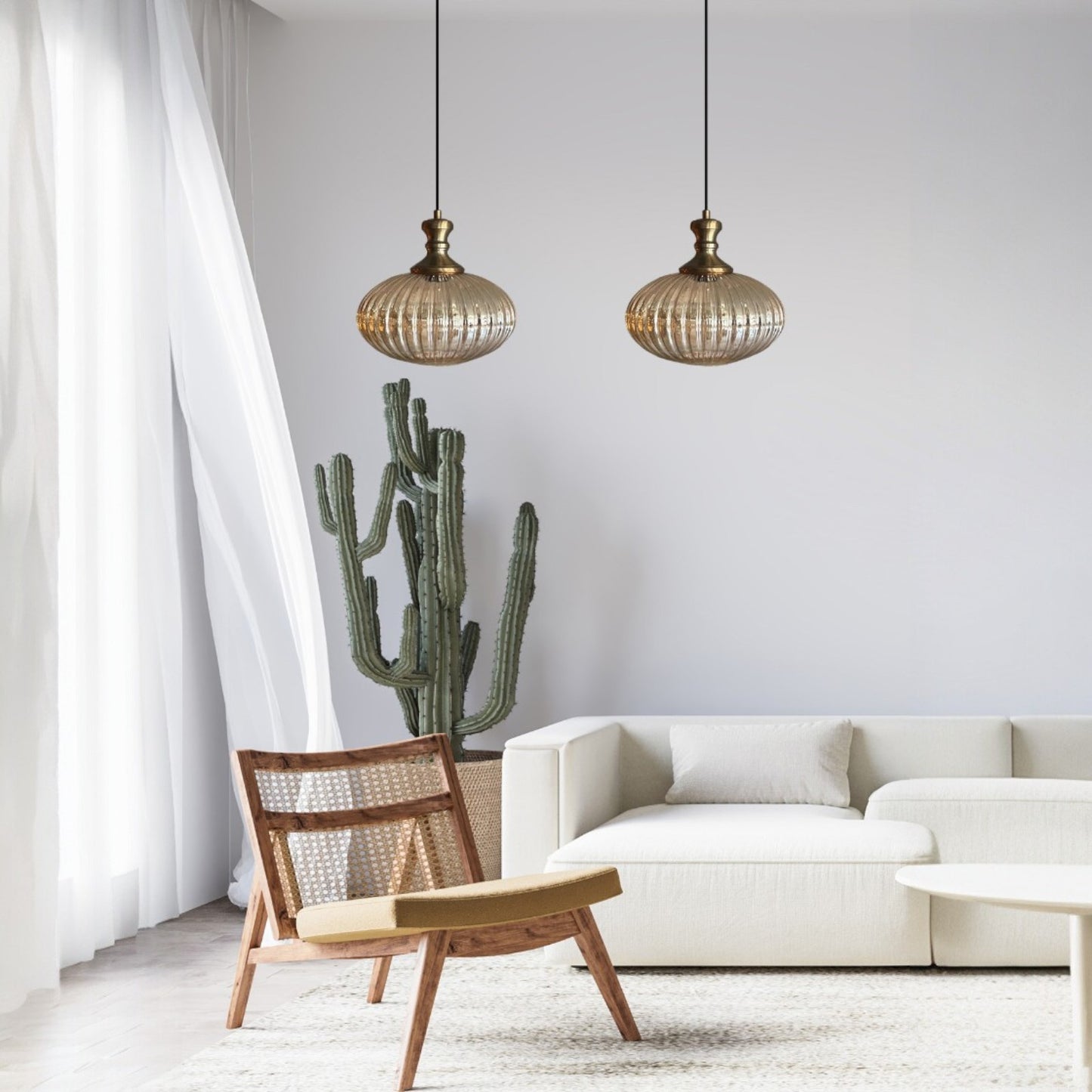 Pendelleuchte Elegant Glas-Kronleuchter Doppelter Kronleuchter Hängelampe