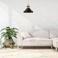 Pendelleuchte Asletl Hängelampe Industrial aus Metall Ø40 cm, Pendelleuchte Esstisch