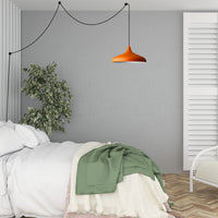 Pendelleuchte Champion Pendelleuchte mit Stecker 35 cm, Metall mit 450 cm Kabel