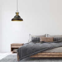 Pendelleuchte Asletl Hängelampe Industrial aus Metall Ø40 cm, Pendelleuchte Esstisch