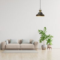 Pendelleuchte Asletl Hängelampe Industrial aus Metall Ø40 cm, Pendelleuchte Esstisch