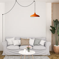 Pendelleuchte Champion Pendelleuchte mit Stecker 35 cm, Metall mit 450 cm Kabel