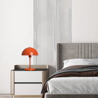 Tischleuchte Pilz Lampe Mit Kabel Lipeo 25 cm Metall Retro Kleine Lampe