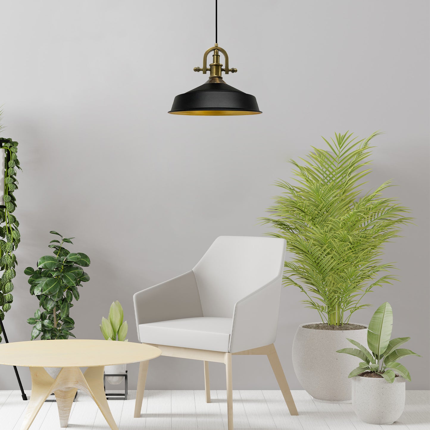 Pendelleuchte Bamyum Pendelleuchte I Asletl-Marine l Ø41 cm E27 Metall Vintage Lampe