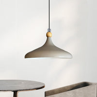 Pendelleuchte Champion Holz Metall, Modern Hängelampe