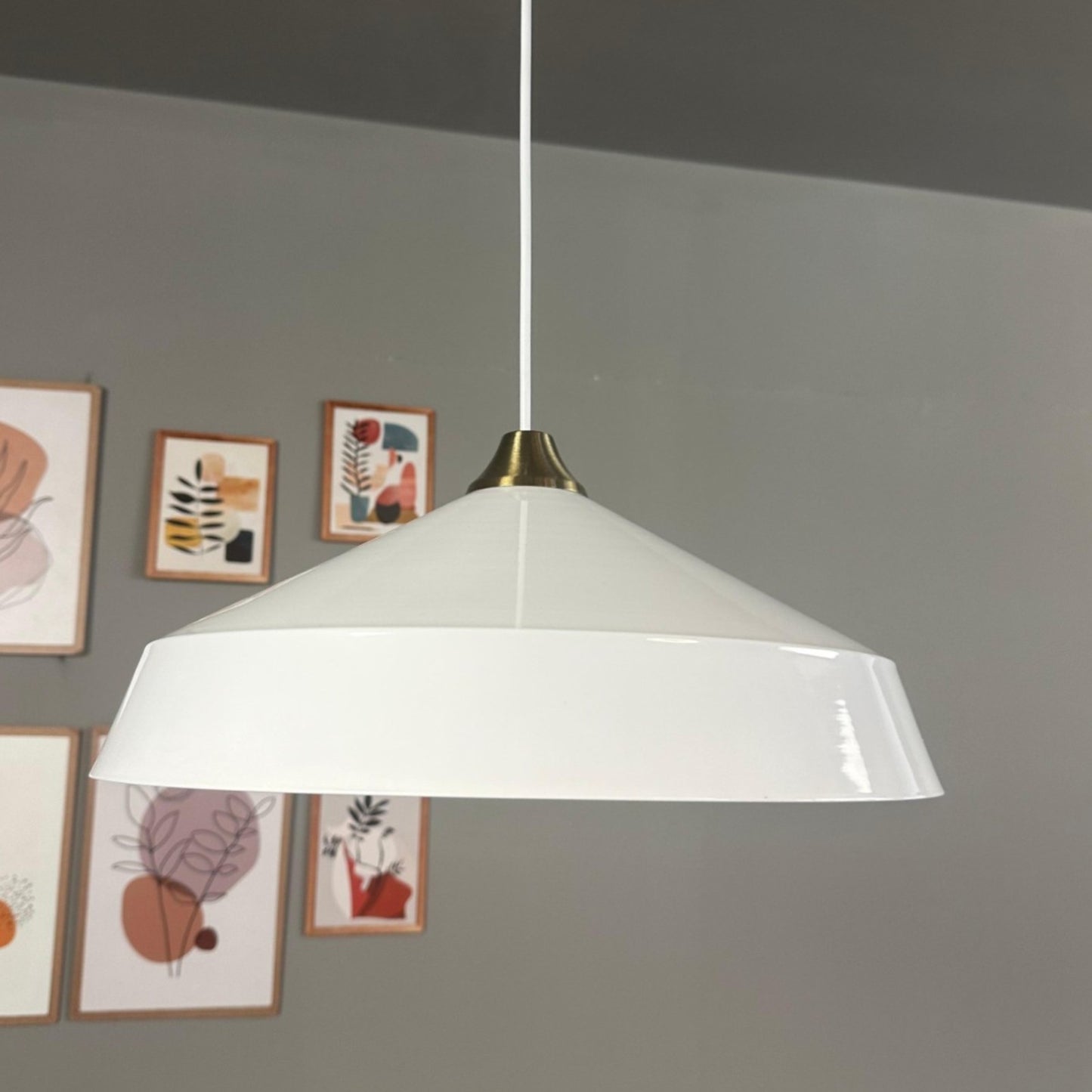 Pendelleuchte Lema Metall Ø37,5 cm, E27, Vintage Lampe