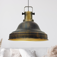 Pendelleuchte Asletl Hängelampe Industrial aus Metall Ø40 cm, Pendelleuchte Esstisch