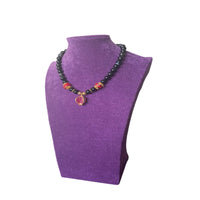 Collana da donna, pietra preziosa incantata, pendente in cristallo, collana con pietre naturali