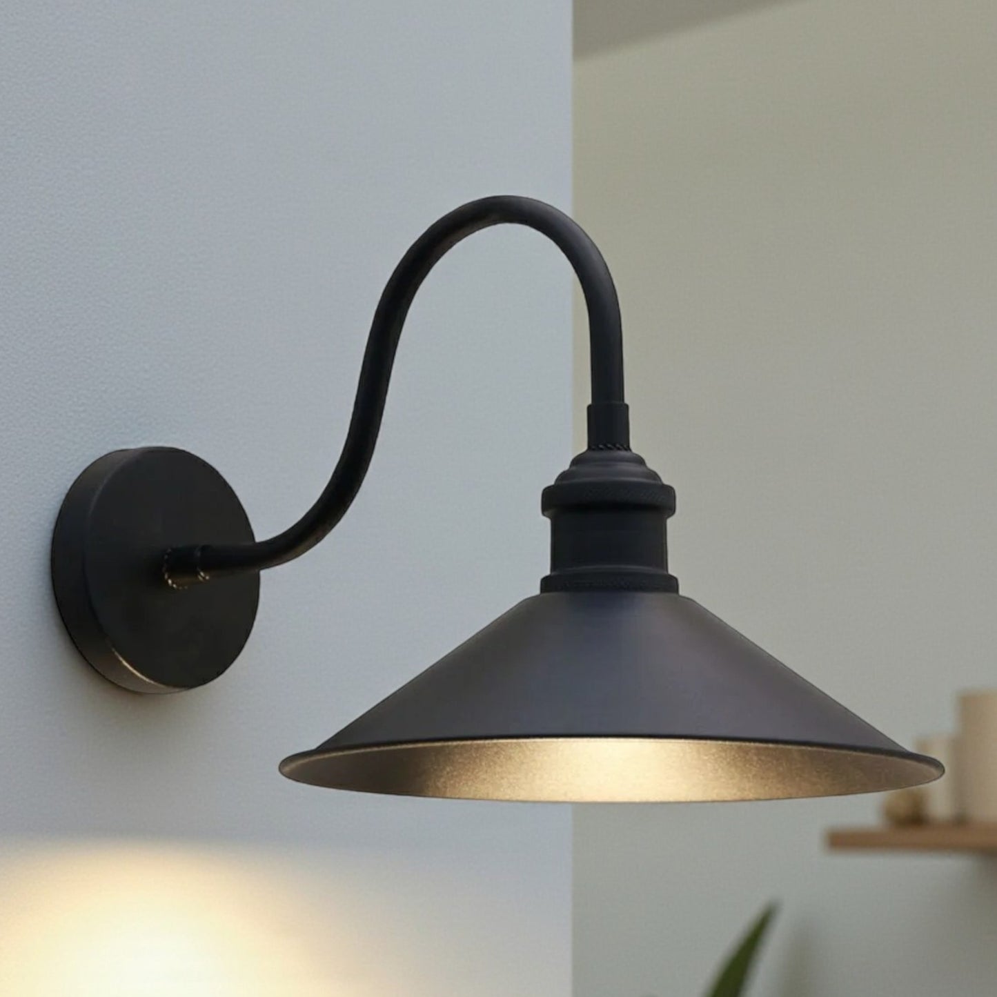 Wandleuchte Champion Wandleuchte Innen Metall, Wohnzimmer Vintage Wandlampe Innen