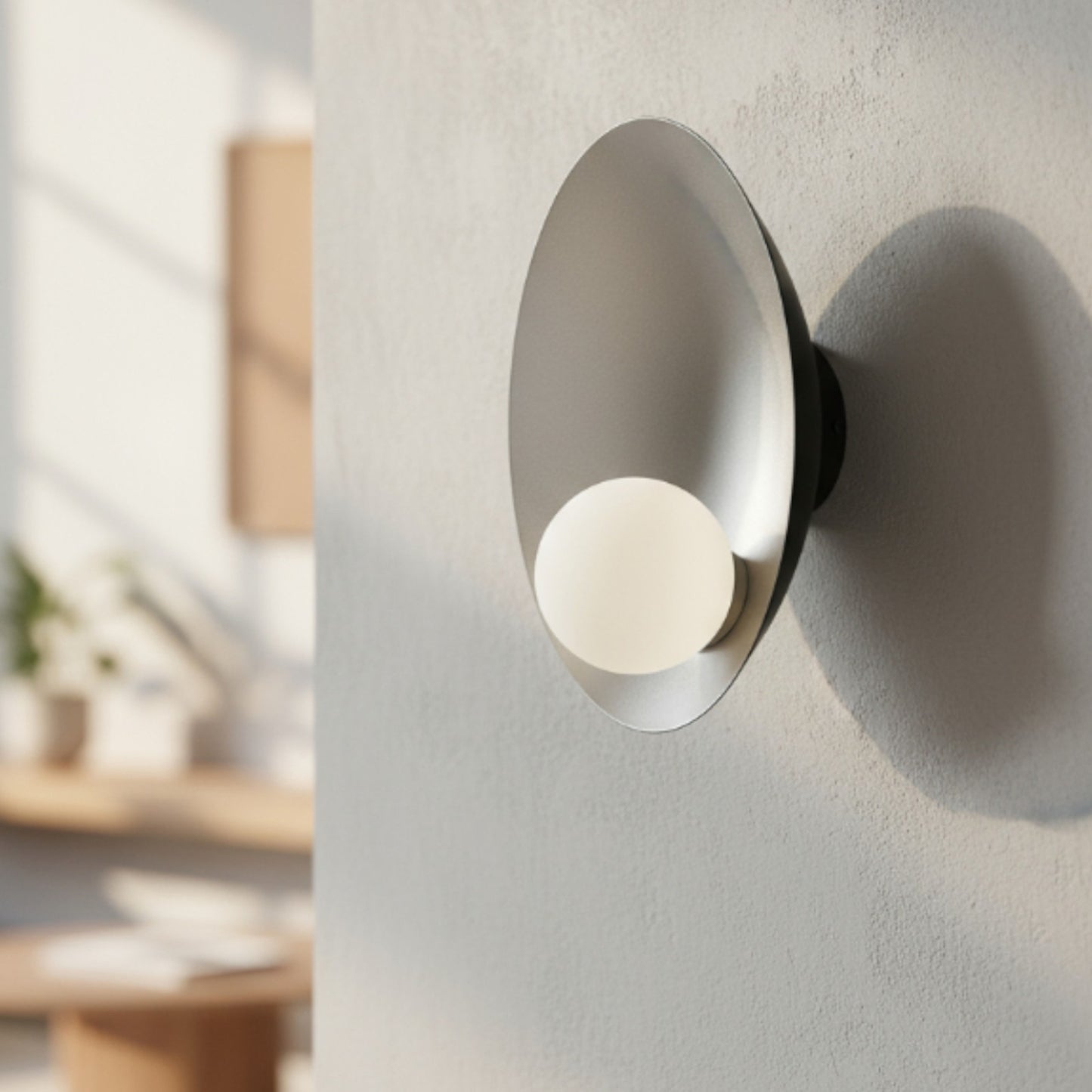 Bamyum Gorkkem Wandleuchte Innen Vintage Metall, Glas, Wandlampe