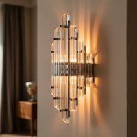 Metal & Glas Wandleuchte Innen