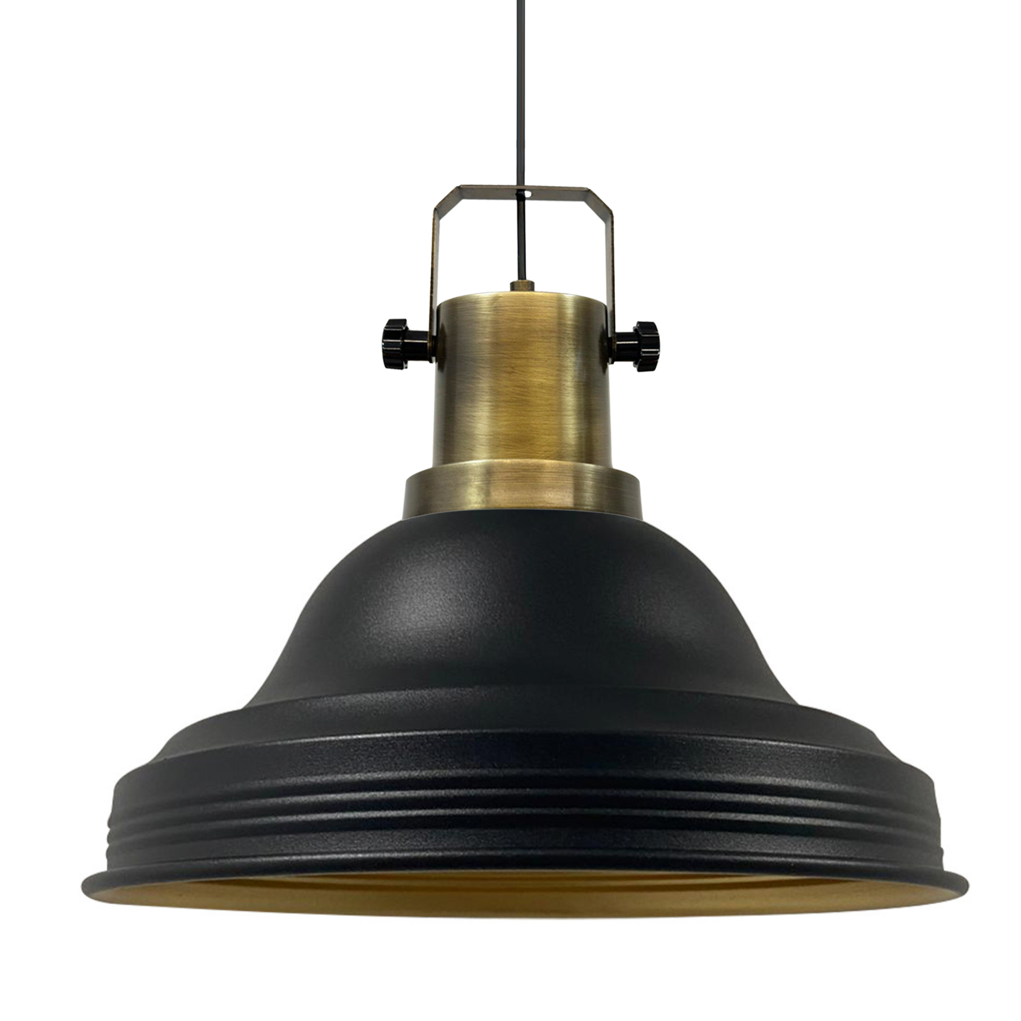 Pendelleuchte Asletl Hängelampe Industrial aus Metall Ø40 cm, Pendelleuchte Esstisch