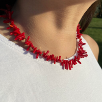 Collana da donna, pietra preziosa incantata, pendente in cristallo, collana con pietre naturali, collana