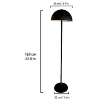 Stehlampe Moderne Stehlampe aus Metall mit E27, verstellbarer Lampenschirm