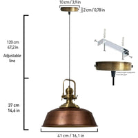 Pendelleuchte Spor Vintage Metall Modern Pendelleuchte