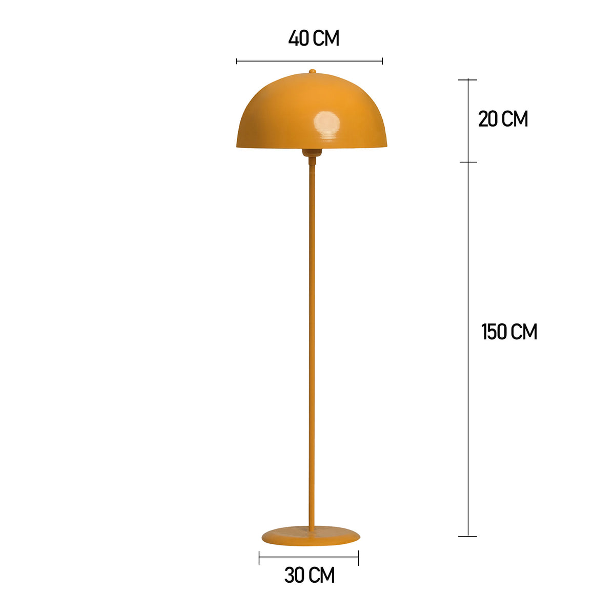Stehlampe Moderne Stehlampe aus Metall mit E27, verstellbarer Lampenschirm