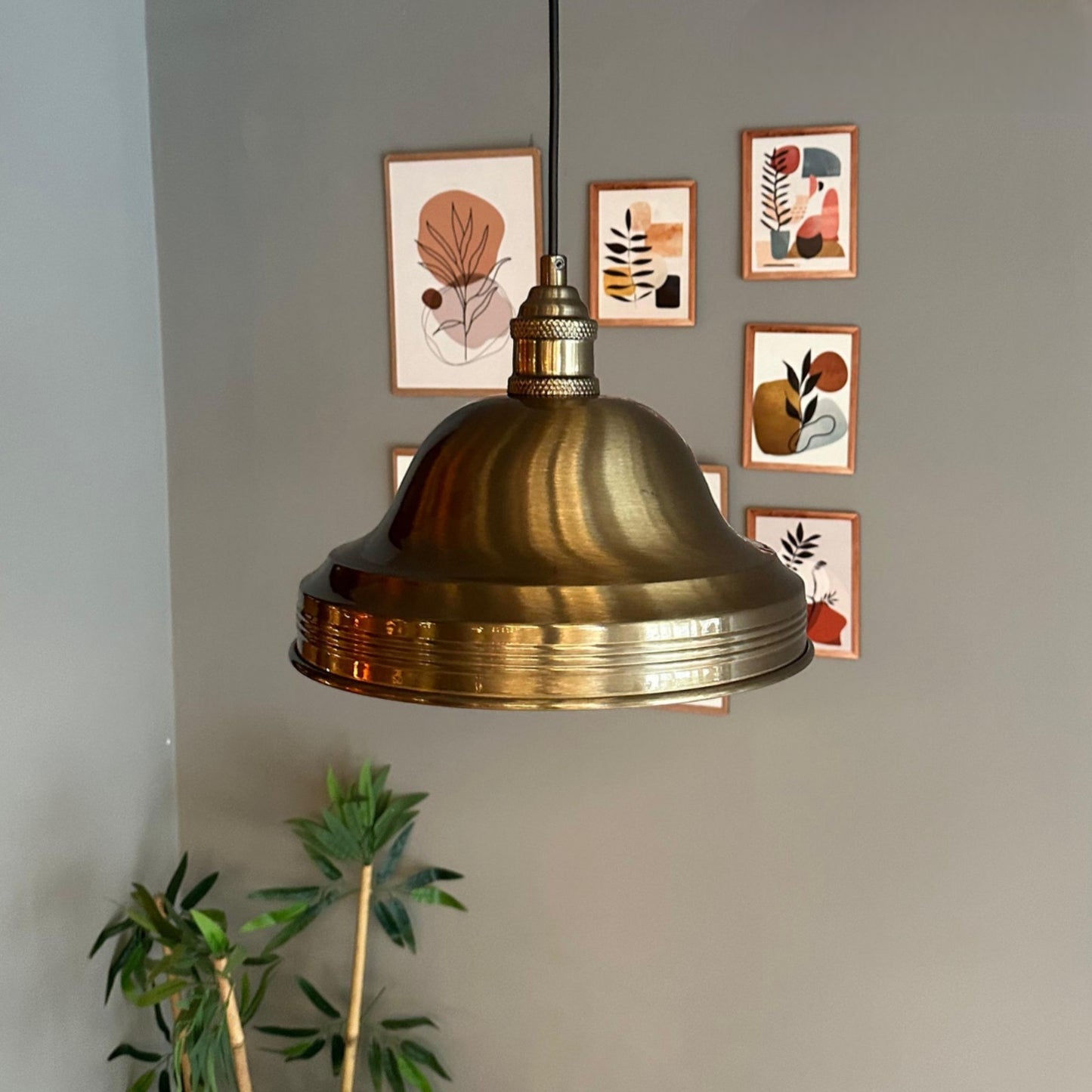 Pendelleuchte Asletl Hängelampe Industrial aus Metall Ø40 cm, Pendelleuchte Esstisch