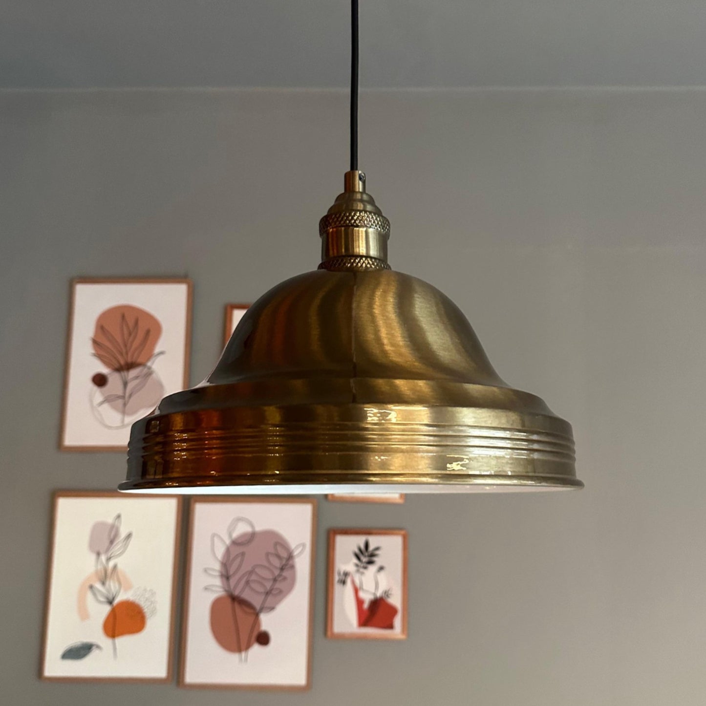 Pendelleuchte Asletl Hängelampe Industrial aus Metall Ø40 cm, Pendelleuchte Esstisch